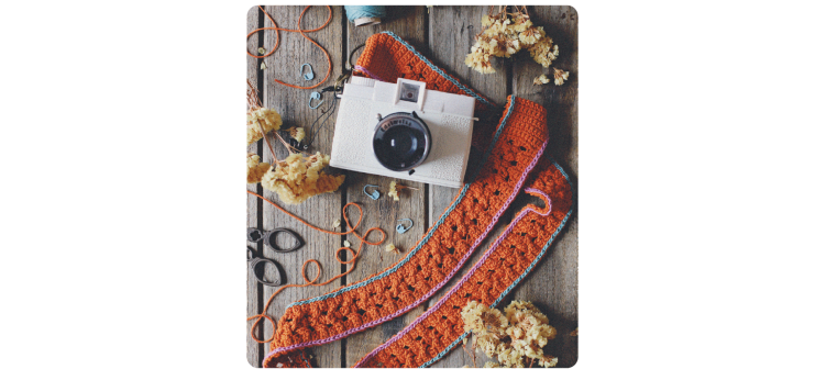 Fascículo 37 + cono de algodón color ciruela