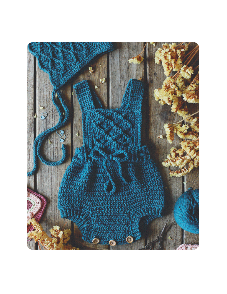 Fascículo 36 + cono de algodón color clavel