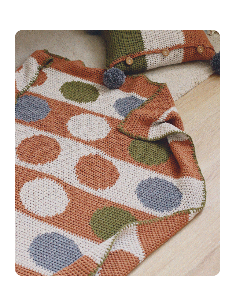 Fascículo 33 + cono de algodón color manzana