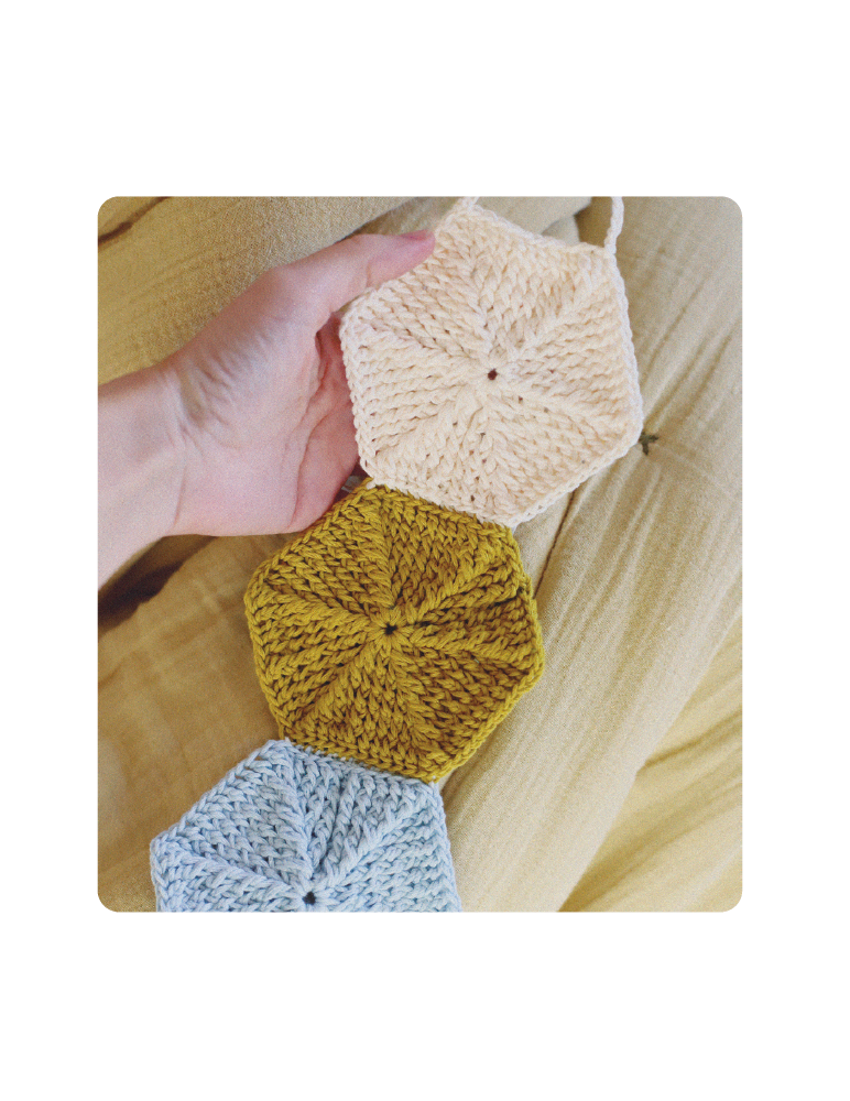 Fascículo 32 + cono de algodón color peonía