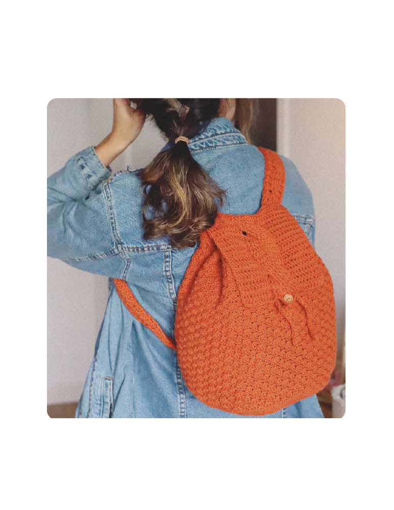 Fascículo 30 + cono de algodón color clavel