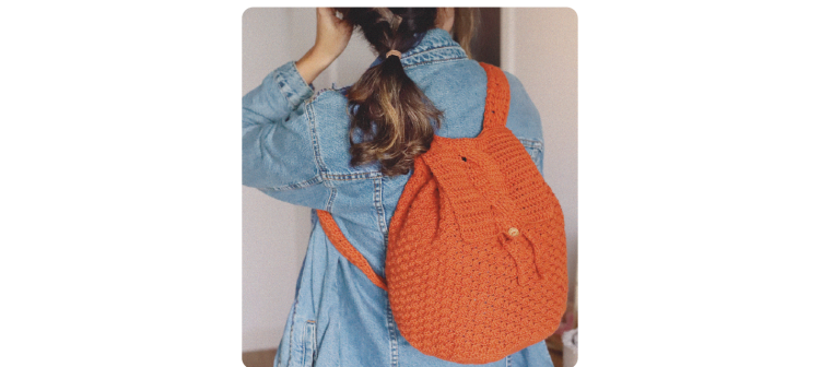 Fascículo 30 + cono de algodón color clavel