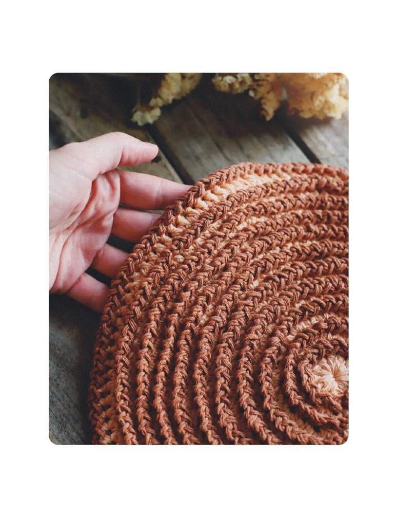 Fascículo 26 + cono de algodón color peonía