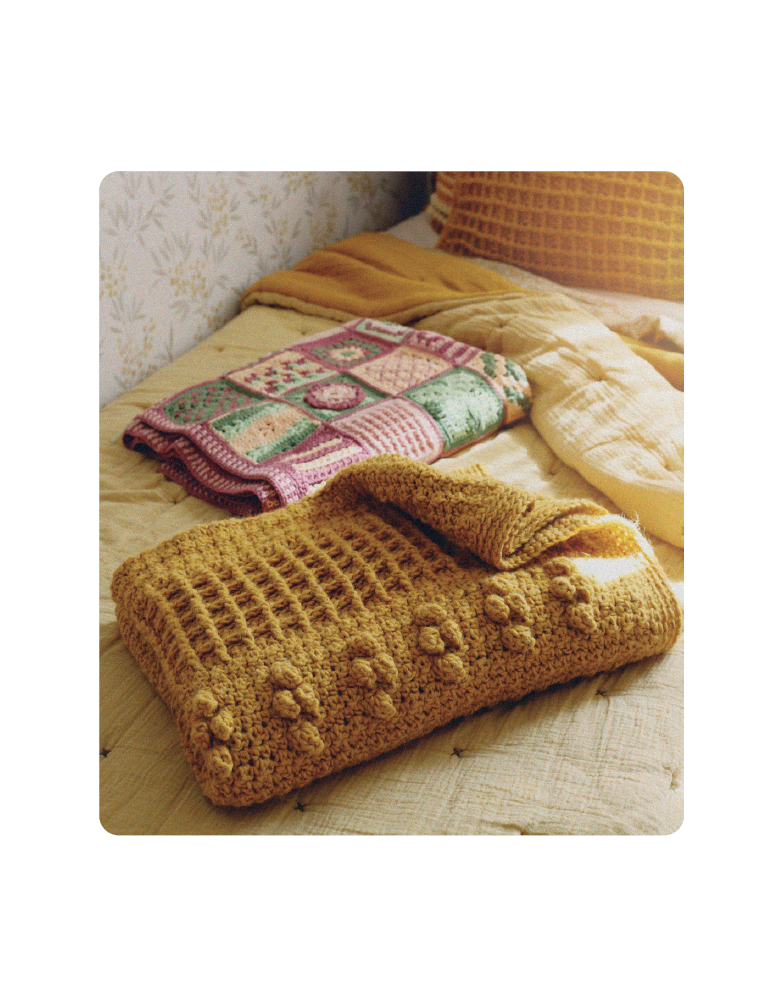 Fascículo 21 + cono de algodón color peonía