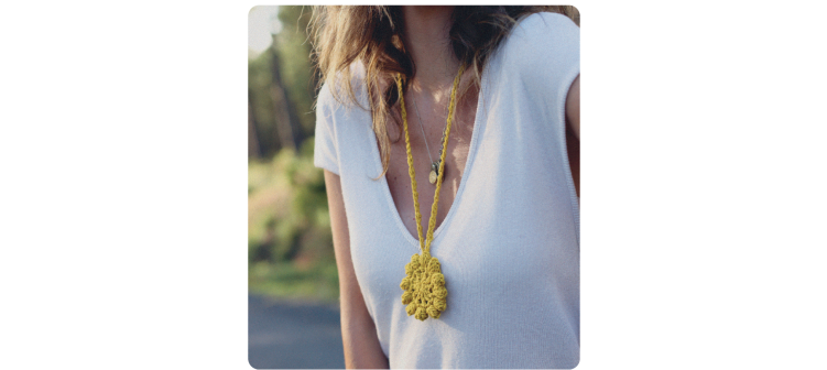 Fascículo 18 + cono de algodón color ciruela