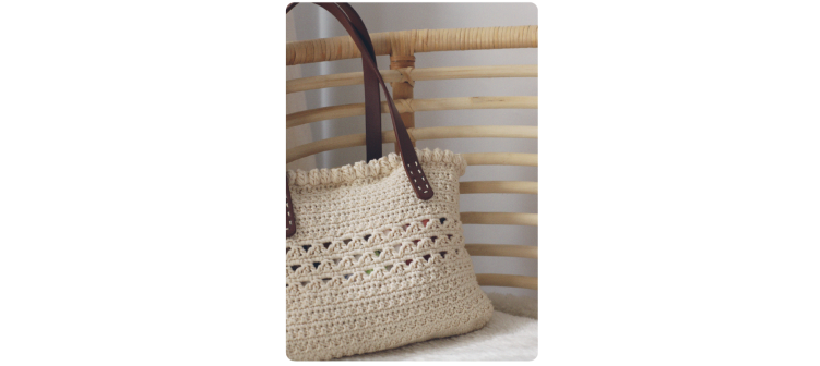 Fascículo 15 + cono de algodón color peonía