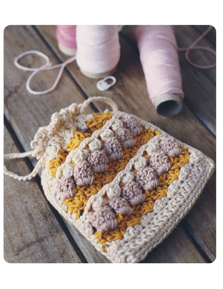 Fascículo 14 + cono de algodón color musgo