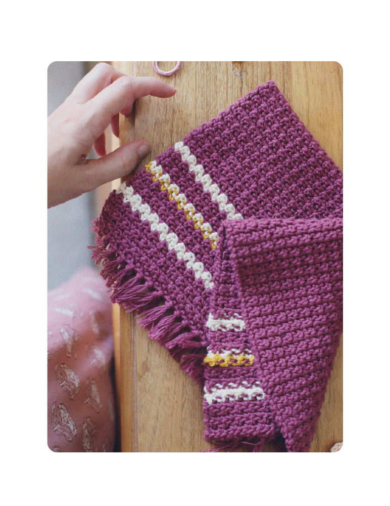 Fascículo 12 + cono de algodón color manzana