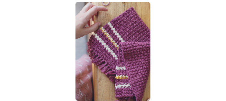 Fascículo 12 + cono de algodón color manzana