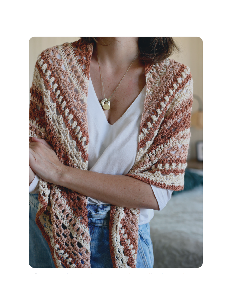 Fascículo 11 + cono de algodón color clavel