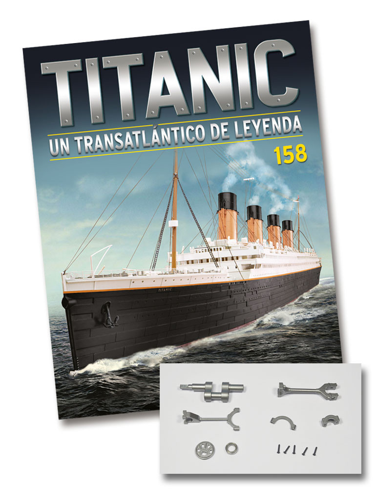 Fascículo Nº 158 + parte 2 del cigüeñal y bielas