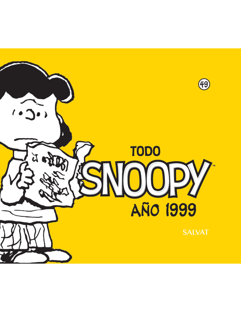 Todo Snoopy año 1999