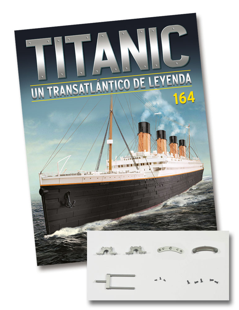 Fascículo Nº 164 + tapas de cojinetes y balancín con vástagos