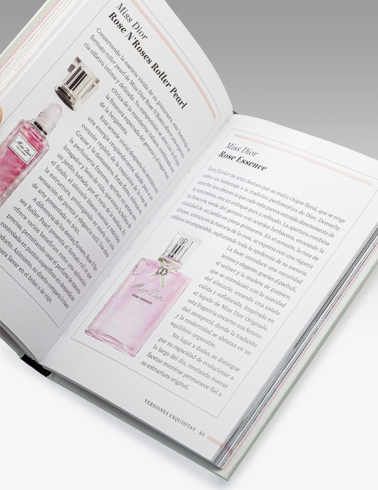 Libro Perfume icónico Dior