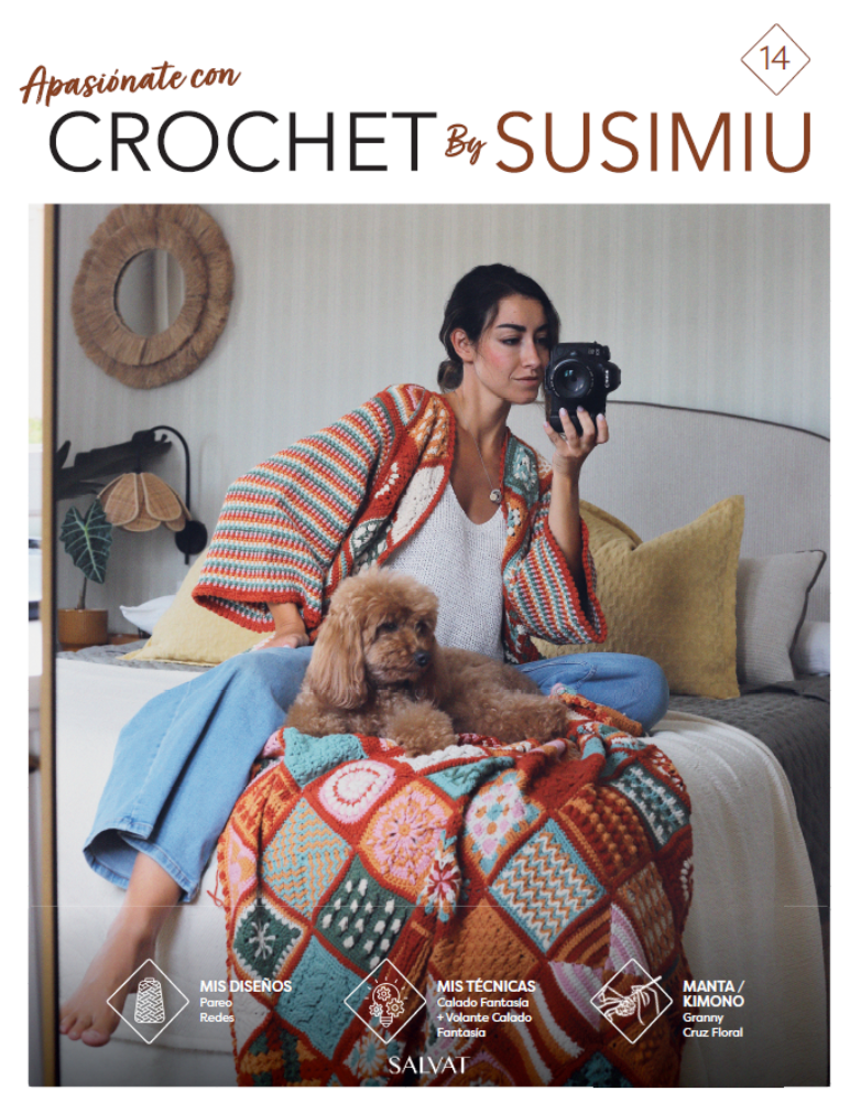 Fascículo Nº 14 + Granny cruz floral