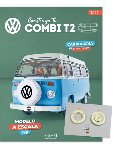 Combi T2 - La llanta de la primera rueda delantera