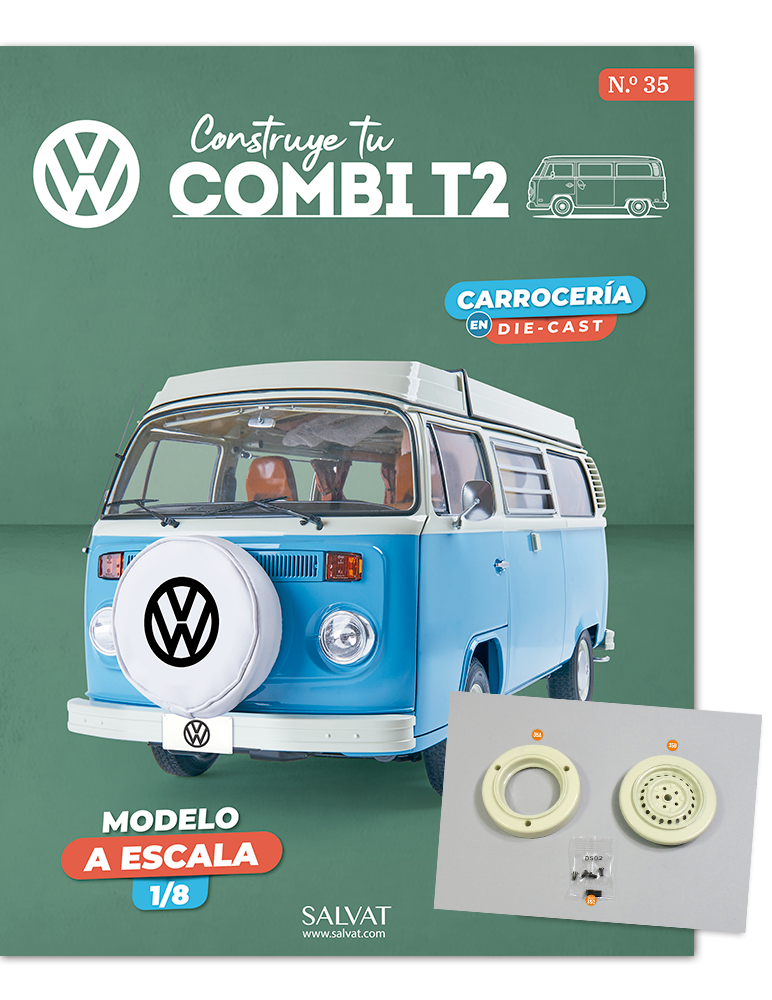 Combi T2 - La llanta de la primera rueda delantera