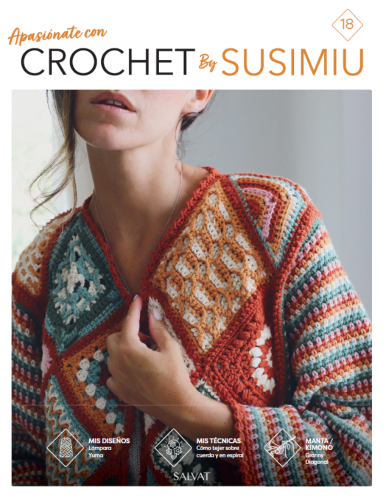 Fascículo Nº 18 + Granny diagonal
