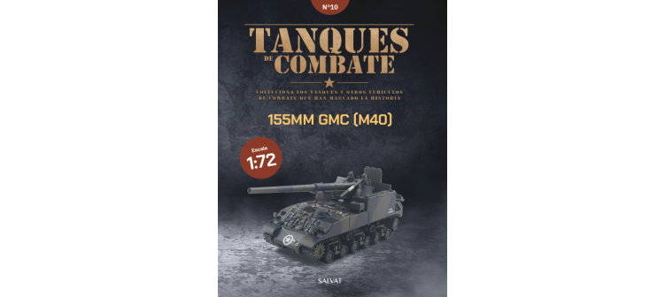 Tanques de Combate  10 -155MM GMC (M40)