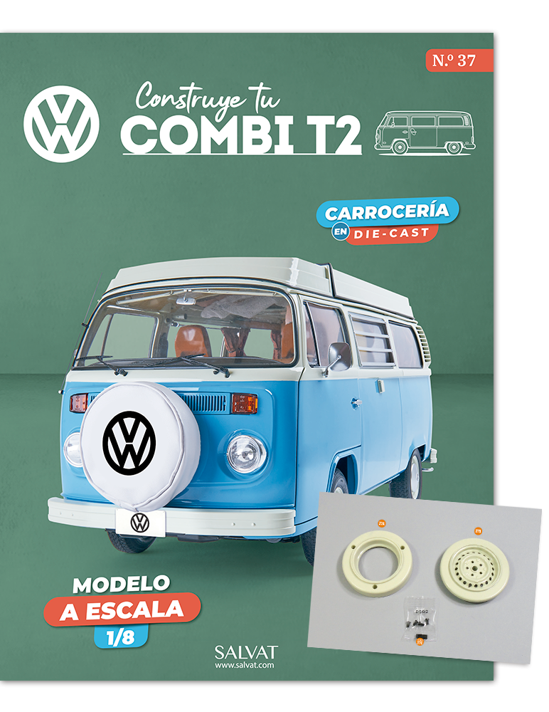 Combi T2 - La llanta de la segunda rueda delantera