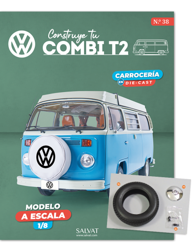 Combi T2 - El neumático de la segunda rueda delantera