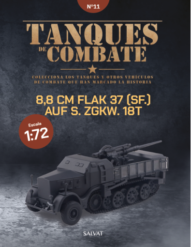 Tanques de Combate  11 -8,8 CM FLAK 37 (SF.) AUF S. ZGKW. 18T
