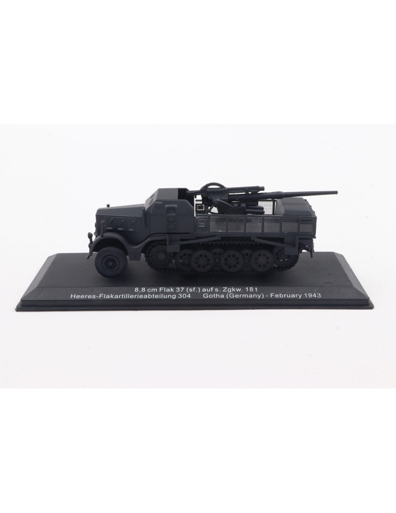 Tanques de Combate  11 -8,8 CM FLAK 37 (SF.) AUF S. ZGKW. 18T