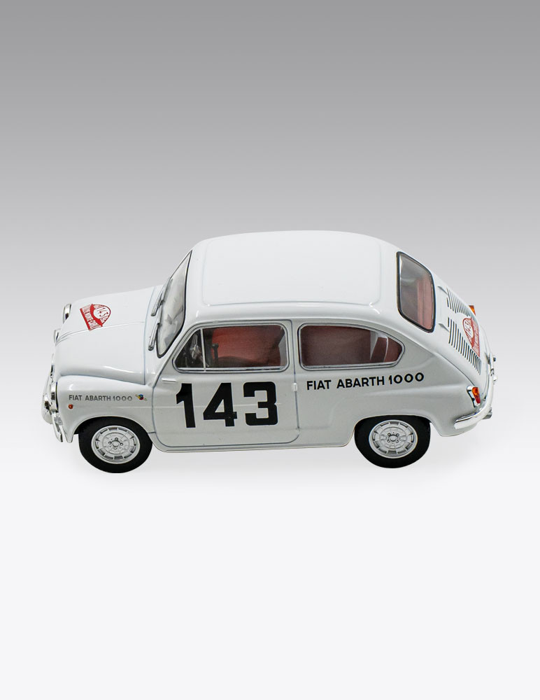 Fiat abarth 1000 Berlina Corsa Montecarlo 1964