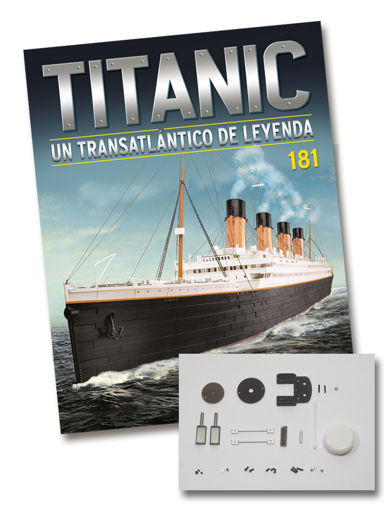 Fascículo Nº 181 + Base del segundo cilindro de baja presión