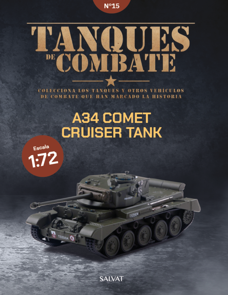 Tanques de Combate  15  - A34 COMET CRUISER TANK