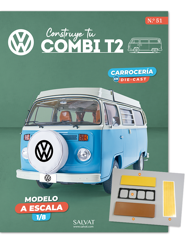 Combi T2 - Respaldo del asiento trasero