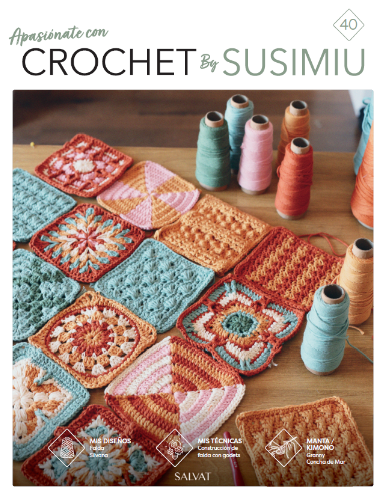 Fascículo Nº 40 + Granny Concha de Mar