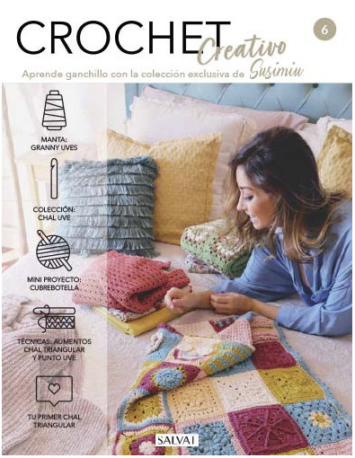 Crochet creativo. Diseñada por Susimiu.  Nº 6 Crochet creativo. Diseñada por Susimiu.  Nº 6