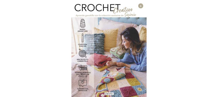 Crochet creativo. Diseñada por Susimiu.  Nº 6
