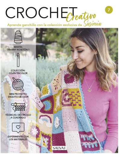 Crochet creativo. Diseñada por Susimiu.  Nº 7 Crochet creativo. Diseñada por Susimiu.  Nº 7