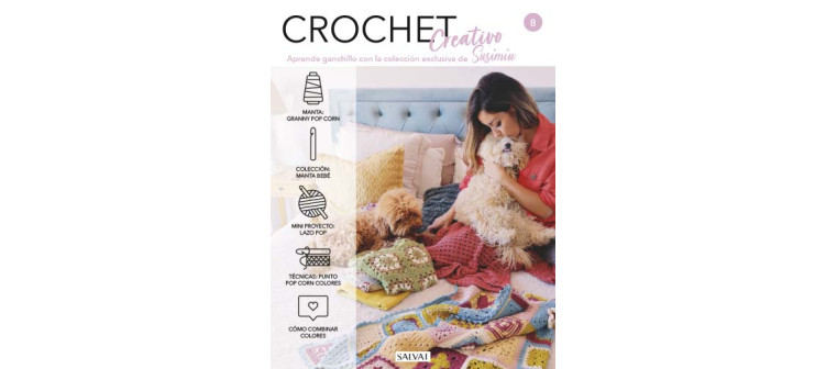 Crochet creativo. Diseñada por Susimiu.  Nº 8