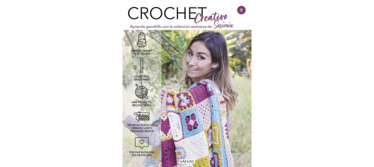 Crochet creativo. Diseñada por Susimiu.  Nº 9