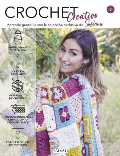 Crochet creativo. Diseñada por Susimiu.  Nº 9