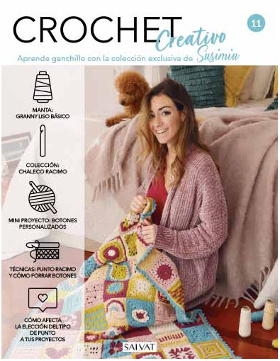 Crochet creativo. Diseñada por Susimiu.  Nº 11 Crochet creativo. Diseñada por Susimiu.  Nº 11