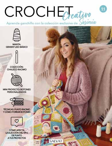 Crochet creativo. Diseñada por Susimiu.  Nº 11
