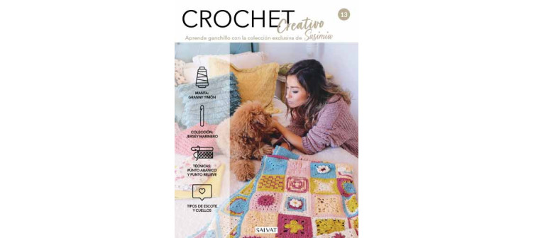 Crochet creativo. Diseñada por Susimiu.  Nº 13