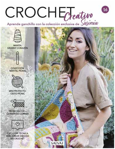 Crochet creativo. Diseñada por Susimiu.  Nº 16 Crochet creativo. Diseñada por Susimiu.  Nº 16