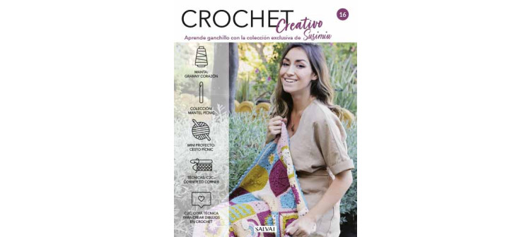 Crochet creativo. Diseñada por Susimiu.  Nº 16
