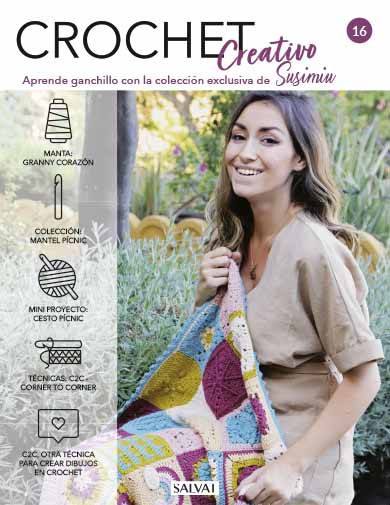 Crochet creativo. Diseñada por Susimiu.  Nº 16