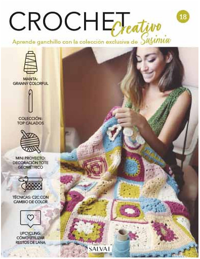 Crochet creativo. Diseñada por Susimiu.  Nº 18 Crochet creativo. Diseñada por Susimiu.  Nº 18