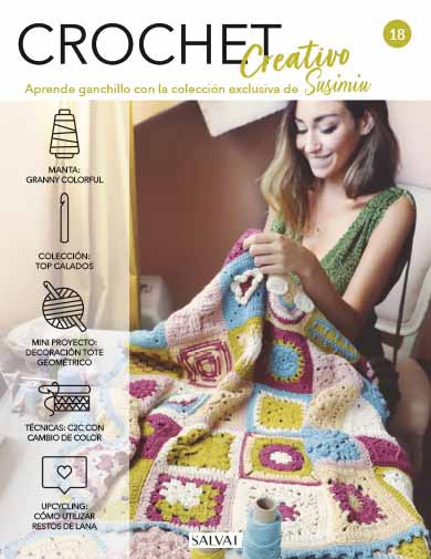 Crochet creativo. Diseñada por Susimiu.  Nº 18