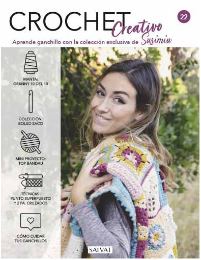 Crochet creativo. Diseñada por Susimiu.  Nº 22 Crochet creativo. Diseñada por Susimiu.  Nº 22