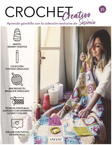 Crochet creativo. Diseñada por Susimiu. Nº 25 Crochet creativo. Diseñada por Susimiu. Nº 25