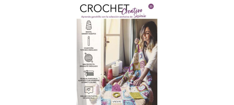 Crochet creativo. Diseñada por Susimiu. Nº 25