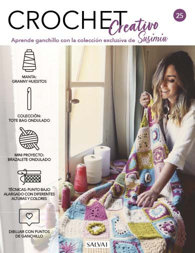 Crochet creativo. Diseñada por Susimiu. Nº 25